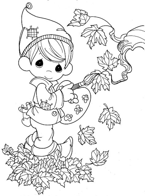 desenhos de outono