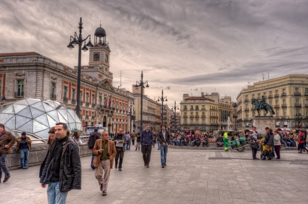 Puerta del Sol - o que visitar em Madrid